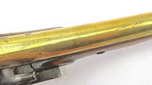 Load image into Gallery viewer, Flintlock Royal Mail Guards Pistol by Mortimer. Ref 9311