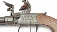 Load image into Gallery viewer, Tap Action Side by Side Flintlock Pistol by Twigg. Ref 9314