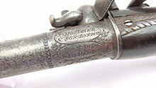 Load image into Gallery viewer, Flintlock Side Action Travelling Pistol by Mortimer. Ref 9304