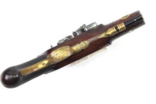 Load image into Gallery viewer, Flintlock Travelling Pistols, fine cased pair. SN 9103