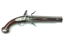 Load image into Gallery viewer, English Flintlock Wender Holster Pistol by Turvy, very rare. SN 9129