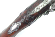 Load image into Gallery viewer, English Flintlock Wender Holster Pistol by Turvy, very rare. SN 9129