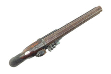 Load image into Gallery viewer, Flintlock Officers Duelling Pistols by Smith of London Fine Cased Pair. SN 9069