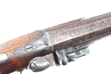 Load image into Gallery viewer, Flintlock Officers Duelling Pistols by Smith of London Fine Cased Pair. SN 9069