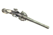 Load image into Gallery viewer, Double Flintlock Single Trigger Turn Off Pistols For Certainty Of Fire By Barbar, Extremely Rare Pair. SN 9059