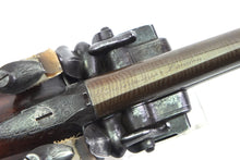 Load image into Gallery viewer, Over and Under Flintlock Pistols by Staudenmayer London, very fine cased pair. SN X3024
