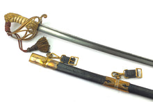 Load image into Gallery viewer, Royal Marine General Officers Pattern Sword by Prosser, very rare & fine. SN X3106
