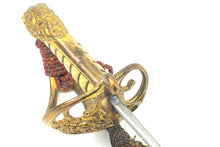 Load image into Gallery viewer, Royal Marine General Officers Pattern Sword by Prosser, very rare & fine. SN X3106
