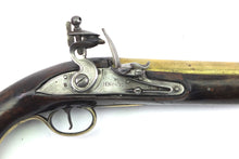 Load image into Gallery viewer, Nock General Post Office Packet Boat Flintlock Pistol, very rare. SN 9119