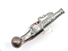 Load image into Gallery viewer, Small Pair of Griffin Flintlock Toby Pistols. Ref 9192