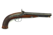 Load image into Gallery viewer, Howdah Pistols, A Very Fine Unfired Cased Pair. Ref 9164