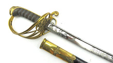 Load image into Gallery viewer, 1822 Pattern Infantry Officers Pipe Back Sword. Ref 9370