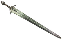 Load image into Gallery viewer, North Italian Short Sword of Cinquedea Form, rare. Ref X3297