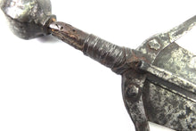 Load image into Gallery viewer, North Italian Short Sword of Cinquedea Form, rare. Ref X3297