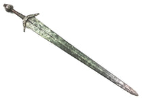 Load image into Gallery viewer, North Italian Short Sword of Cinquedea Form, rare. Ref X3297