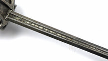Load image into Gallery viewer, Italian Swept Hilt Rapier. Ref X3380