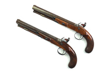 Load image into Gallery viewer, Cased Pair of Joseph Manton Flintlock Duelling Pistols, Very Fine. Ref 9163