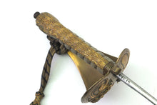 Load image into Gallery viewer, Naval Officers Sword, 1827 pattern, very fine. SN 9077