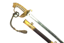 Load image into Gallery viewer, 1827 Pattern Naval Sword with Claymore Blade, rare. SN X3112