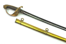 Load image into Gallery viewer, Senior Field Officers 1827 Naval Royal Dockyard Battalion Sword, very rare. SN 9080