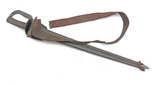 Load image into Gallery viewer, Naval Cutlass Scabbard & Cross Belt 1804 Pattern. Ref 9358