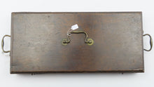 Load image into Gallery viewer, Oak Caddy Topped Mahogany Duelling Pistol Case. Ref X3340