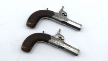 Load image into Gallery viewer, Percussion Boxlock Pocket Pistols by Bisett. Ref 9214