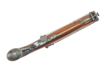 Load image into Gallery viewer, Double Barrel Howdah Percussion Pistol by Cogswell, Very Fine. SN 9138