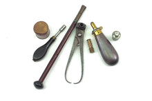 Load image into Gallery viewer, Double Barrel Howdah Percussion Pistol by Cogswell, Very Fine. SN 9138