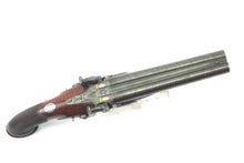 Load image into Gallery viewer, Double Barrelled Percussion Carriage Pistols by T. Mortimer & Son, fine cased pair. SN 9061