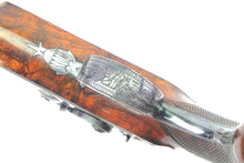 Load image into Gallery viewer, Percussion Duelling Pistols by P Wilkinson Caed Pair. SN 9122