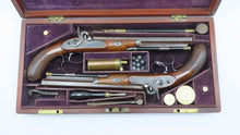 Load image into Gallery viewer, Percussion Duelling Pistols by Mortimer. Ref 9221
