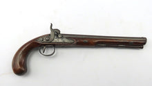 Load image into Gallery viewer, Percussion ‘Irish’ Duelling Pistol by Wogdon. Ref X3329
