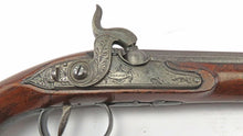 Load image into Gallery viewer, Percussion ‘Irish’ Duelling Pistol by Wogdon. Ref X3329