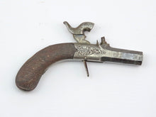 Load image into Gallery viewer, Cased Percussion Muff Pistols, Rare Very Small Pair. Ref 9186