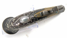 Load image into Gallery viewer, Percussion Silver Wire Inlaid Pocket Pistols by Ross of Edinburgh. Ref 9333