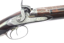 Load image into Gallery viewer, Percussion Rifle for Superimposed Loads with Extra 12 Bore Barrels by W & J Kavanagh Dublin, 32 Bore, Cased, Possibly Unique. SN X3023