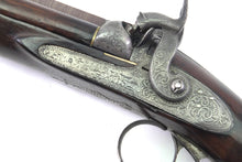 Load image into Gallery viewer, Percussion Rifle for Superimposed Loads with Extra 12 Bore Barrels by W & J Kavanagh Dublin, 32 Bore, Cased, Possibly Unique. SN X3023