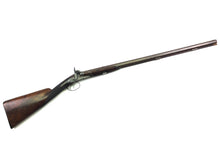 Load image into Gallery viewer, Percussion Rifle for Superimposed Loads with Extra 12 Bore Barrels by W & J Kavanagh Dublin, 32 Bore, Cased, Possibly Unique. SN X3023