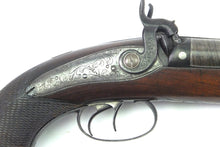 Load image into Gallery viewer, Double Barrelled Percussion Travelling Pistol by Jeacocks. SN X3231