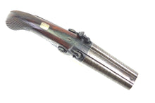 Load image into Gallery viewer, Double Barrelled Percussion Travelling Pistol by Jeacocks. SN X3231