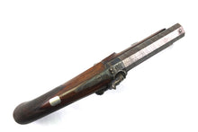 Load image into Gallery viewer, Percussion Travelling Pistol by Thomas Manton, Fine. SN 9161