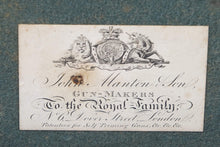 Load image into Gallery viewer, Percussion Box Lock Pistols by John Manton & Son, Fine & Rare Cased Pair. SN 9085