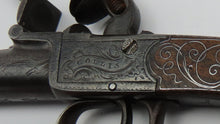 Load image into Gallery viewer, Queen Ann Flintlock Box Lock Travelling Pistols by I Collis, Oxford. Ref 9297