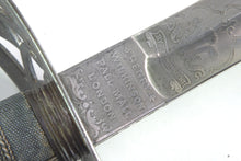 Load image into Gallery viewer, Rifles Sword 1854 Pattern. SN X2068