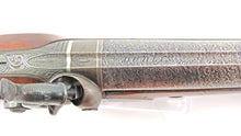 Load image into Gallery viewer, Magazine In Butt Percussion Travelling Pistol by Rigby. Ref 9308