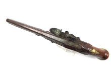 Load image into Gallery viewer, Rare Pair of Scottish 16 Bore Flintlock Holster Pistols in The English Manner. Ref X3286