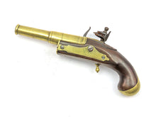 Load image into Gallery viewer, Scottish Flintlock Toby Pistol by Moncur, Very Rare. Ref X3287