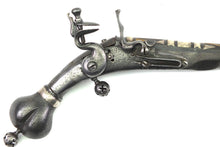 Load image into Gallery viewer, Scottish Heart Butt Flintlock Pistol, Fine. SN X3244