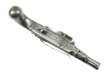 Load image into Gallery viewer, Small Scottish Lobe Butt Flintlock Pistol by Thomas Murdoch of Doune. SN X3248